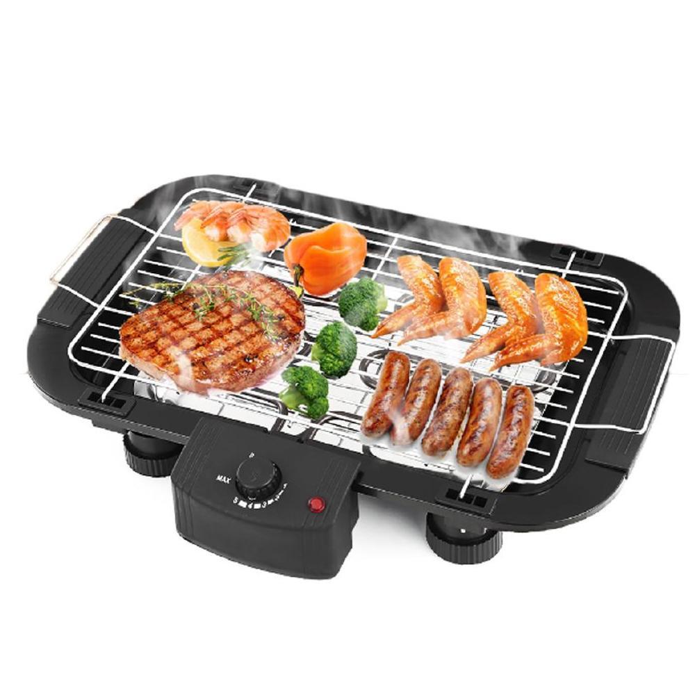 Smokeless Electric Indoor Barbecue Grill 2000W – Non-Stick, Portable BBQ Grill for Home & Kitchen Use