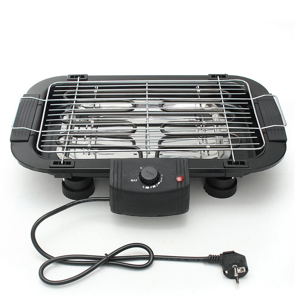 Smokeless Electric Indoor Barbecue Grill 2000W – Non-Stick, Portable BBQ Grill for Home & Kitchen Use