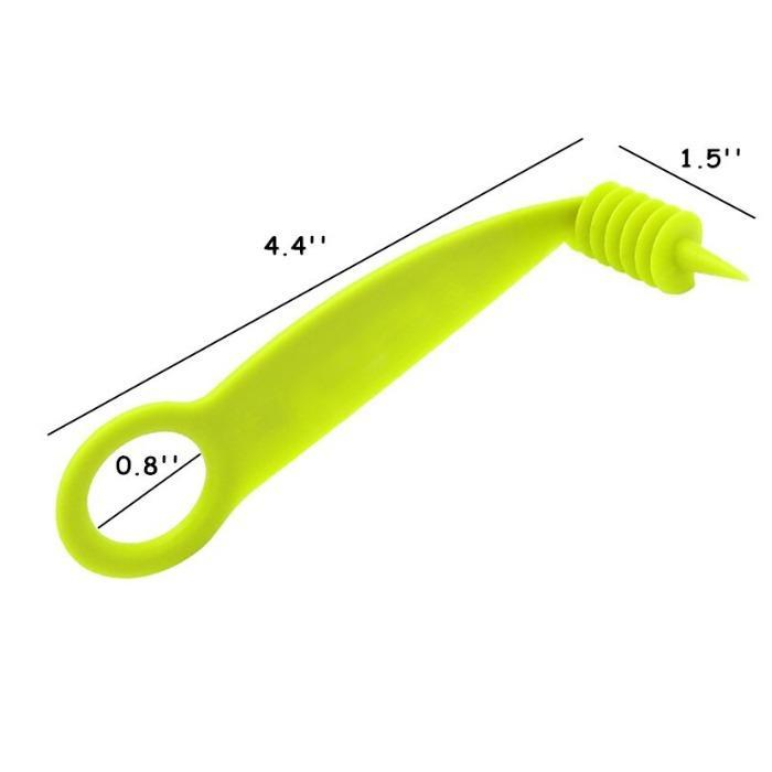 Kitchen Plastic Vegetables Spiral Cutter  Spiral Knife  Spiral Screw Slicer