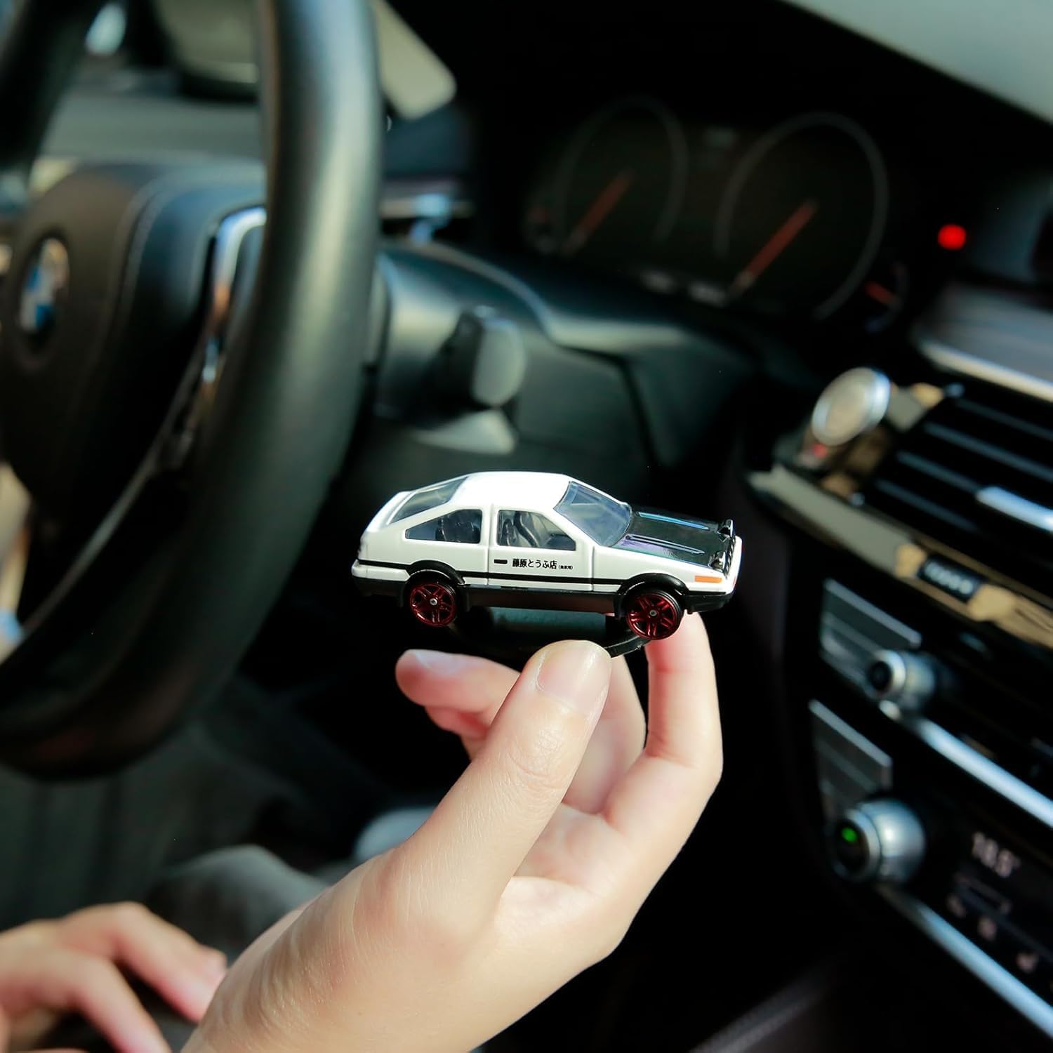 Car Dashboard Display Stand with Rotating Base