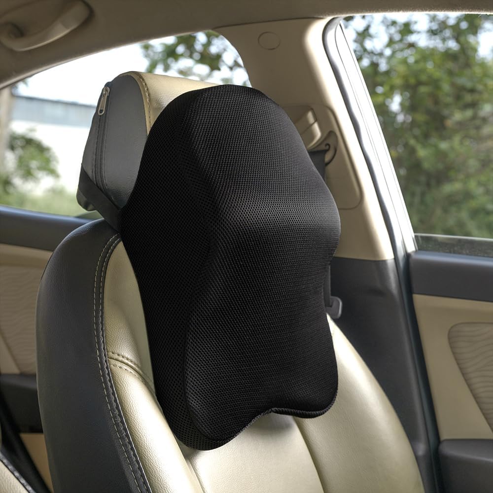 Car Neck Rest Memory Foam Solid Pillow BIG (RHR)