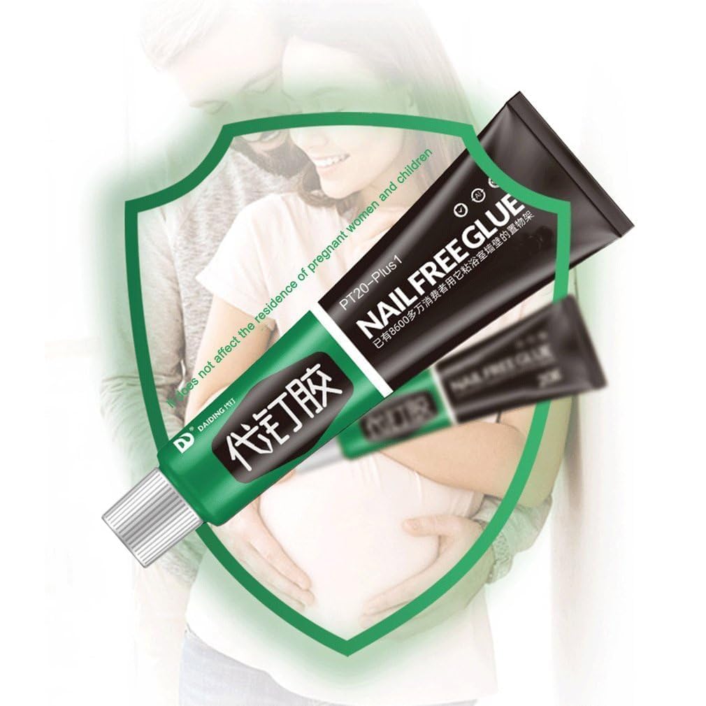 Adhesive Sealant Fix Glue Nail Free Adhesive Adhesive (Pack of 2)