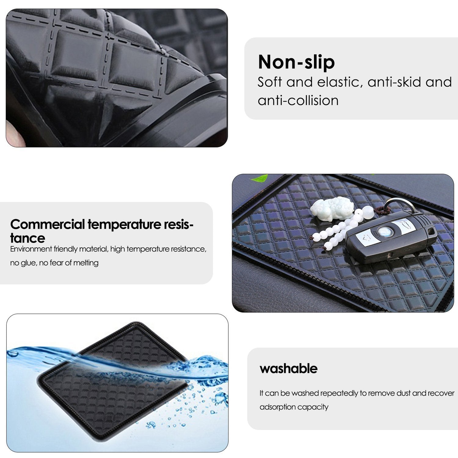 Universal Anti Skid grass Vinyl Mat Pad (1pc Only)