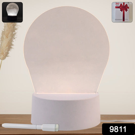 Magic Name Frame With Eraser (1 Pc)