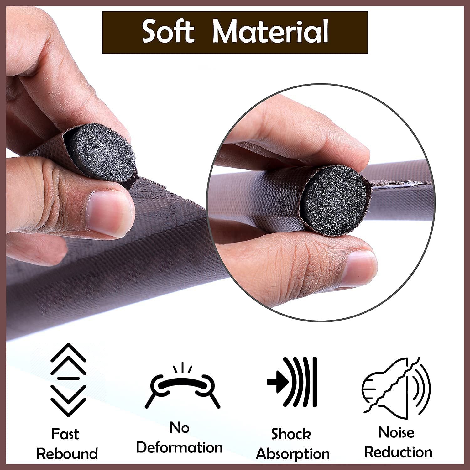 Twin Door Draft Stopperguard Protector For Doors And Windows