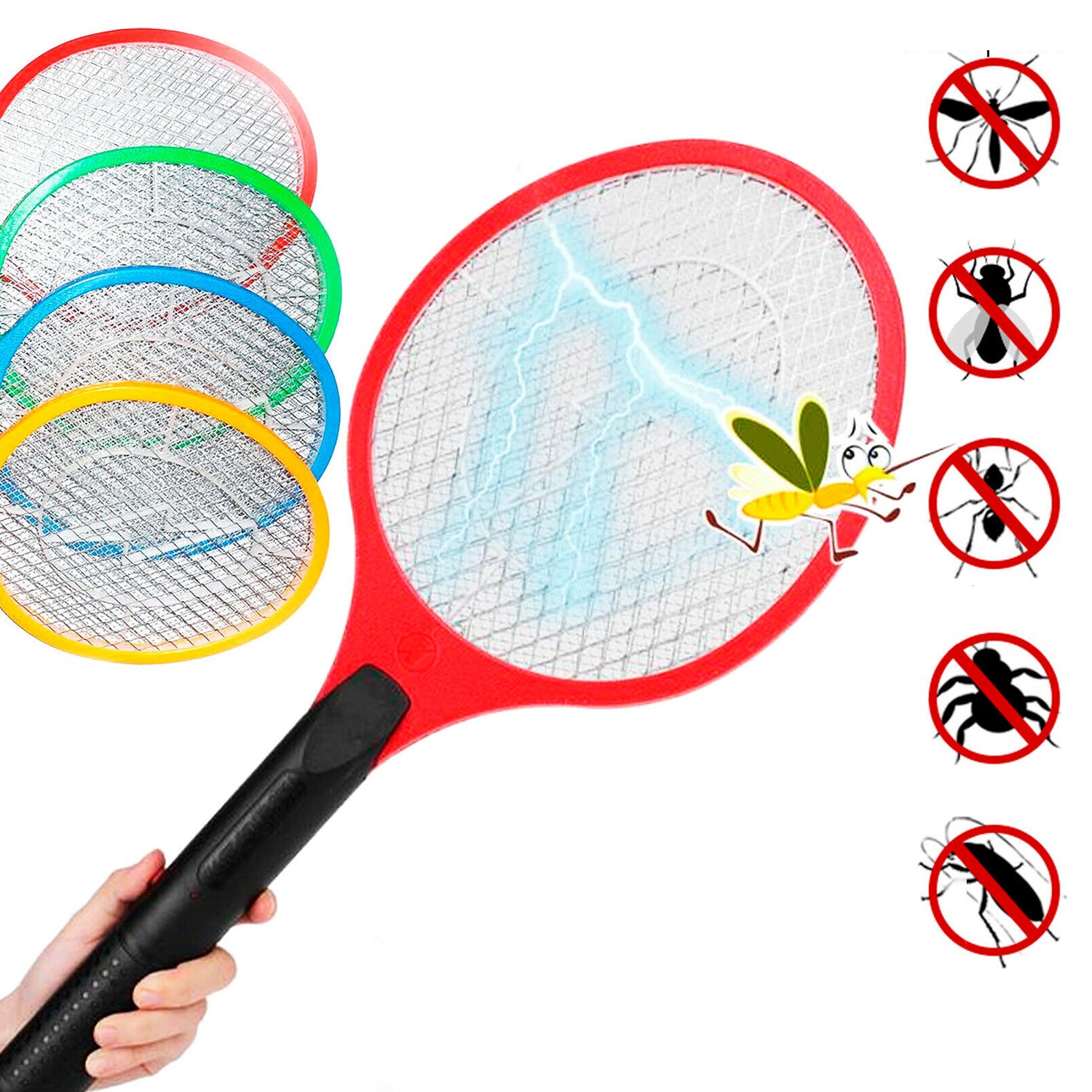 Mosquito Killer Bat Electric Rechargeable Swatter Killing Racketzapper Insect Killer