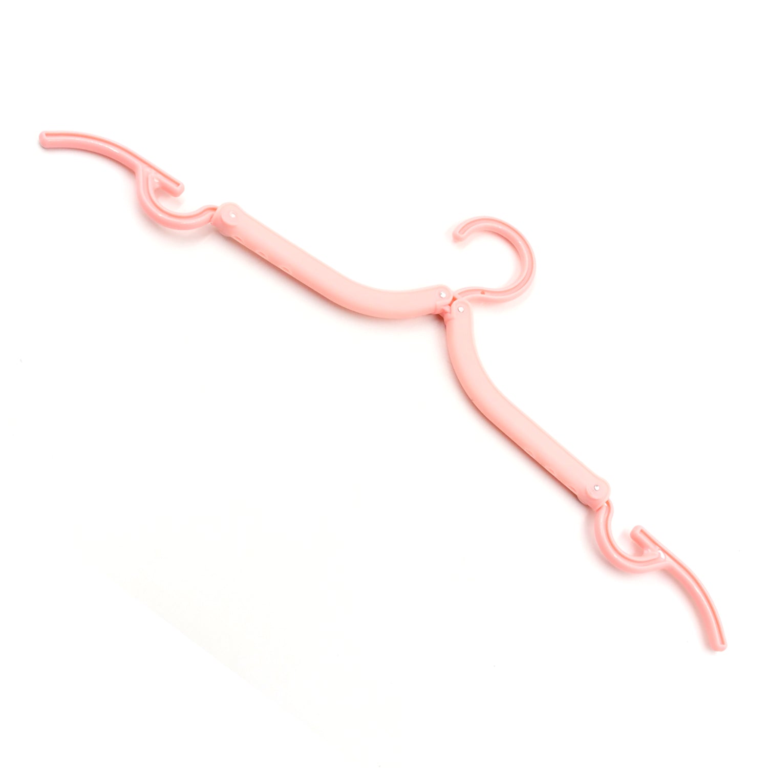Travel Hangers With Clips Portable Folding Clothes Hangers For Scarves Suits Trousers Pants Shirts Socks Underwear Travel Home Foldable Clothes Drying Rack