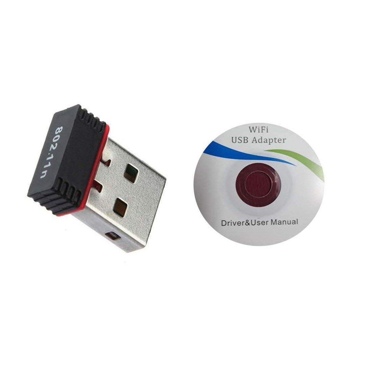 Wi-fi Receiver Wireless Mini Wi-fi Network Adapter With With Driver Cd For Computer  Laptop And Etc Device Use