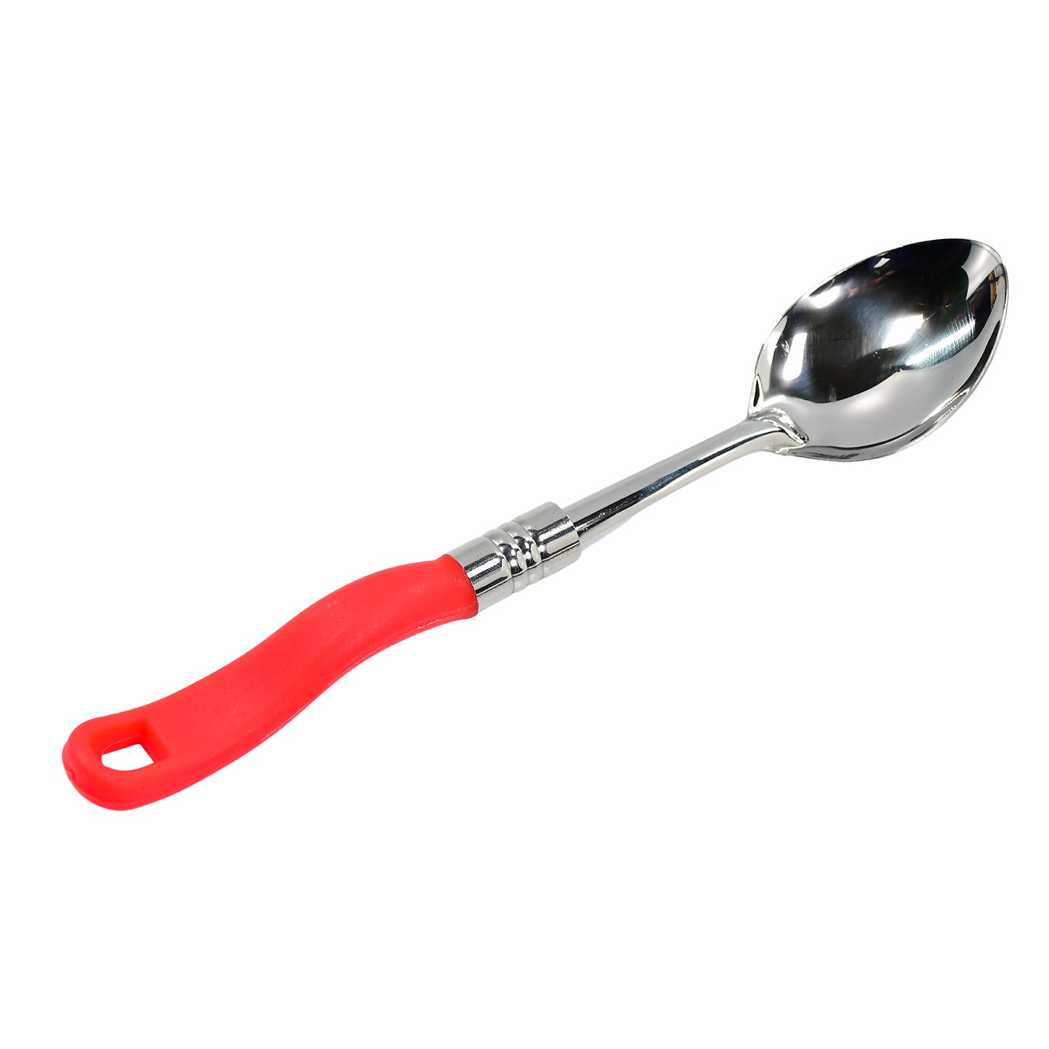 Stainless Steel Serving Spoon With Plastic Handle