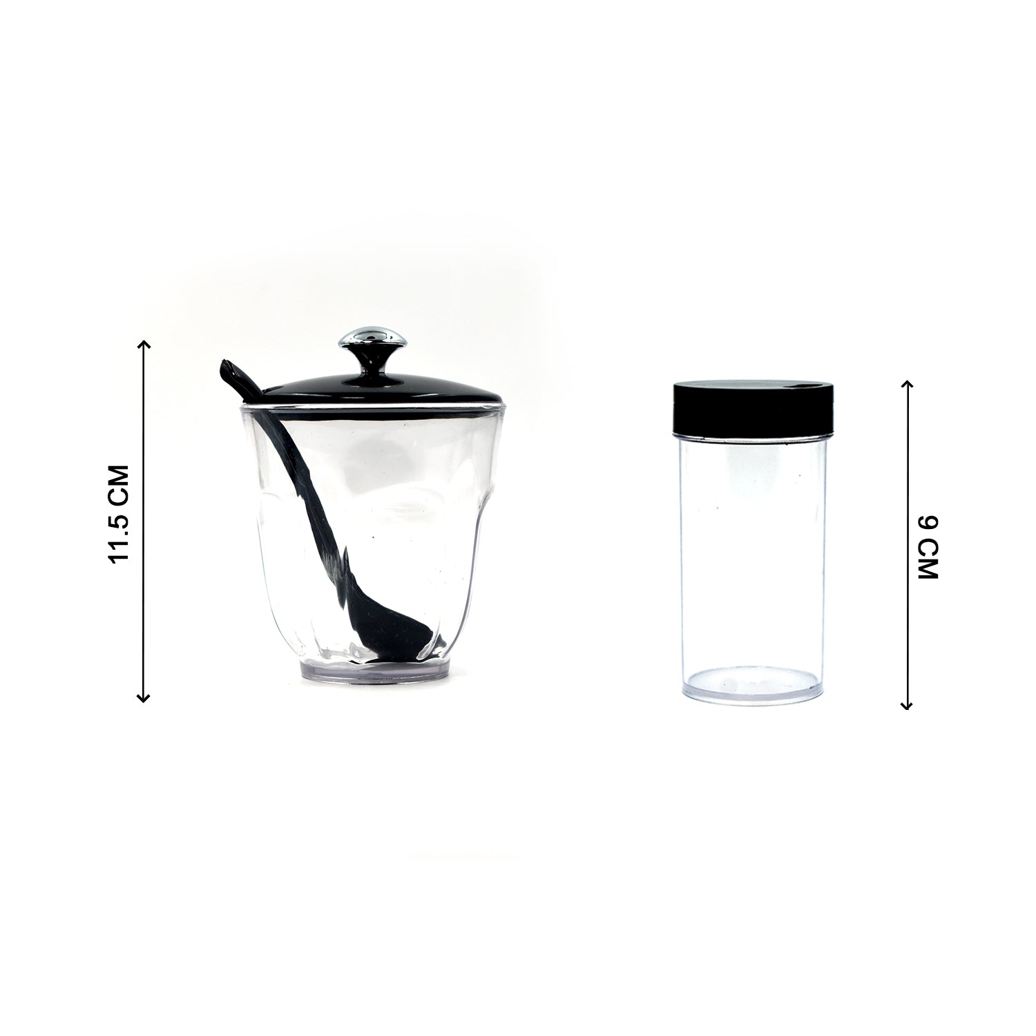 Ganesh Rendy Condiment Set For Kitchen Transparent Jar For Easy To Access Spice 1 Piece Spice Set  (Plastic)