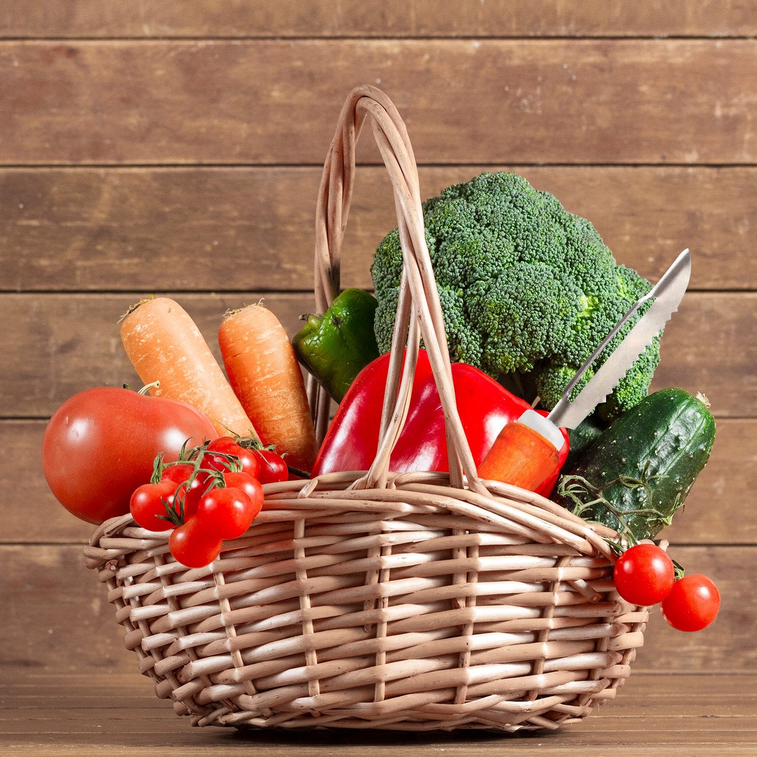Wooden Handle And Stainless Steel Vegetable Peeler