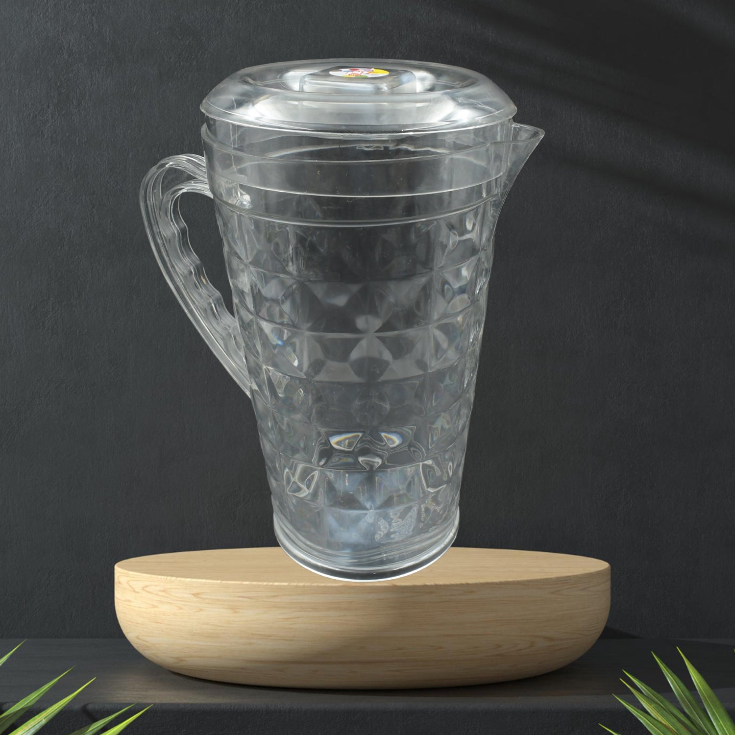 Mocktail Pet Jug  Plastic Jug With Lid Drinking Beverage Jag Transparent Tableware  Reusable Bpa Free Plastic Water Jug For Home Use Perfect For Home Restaurants