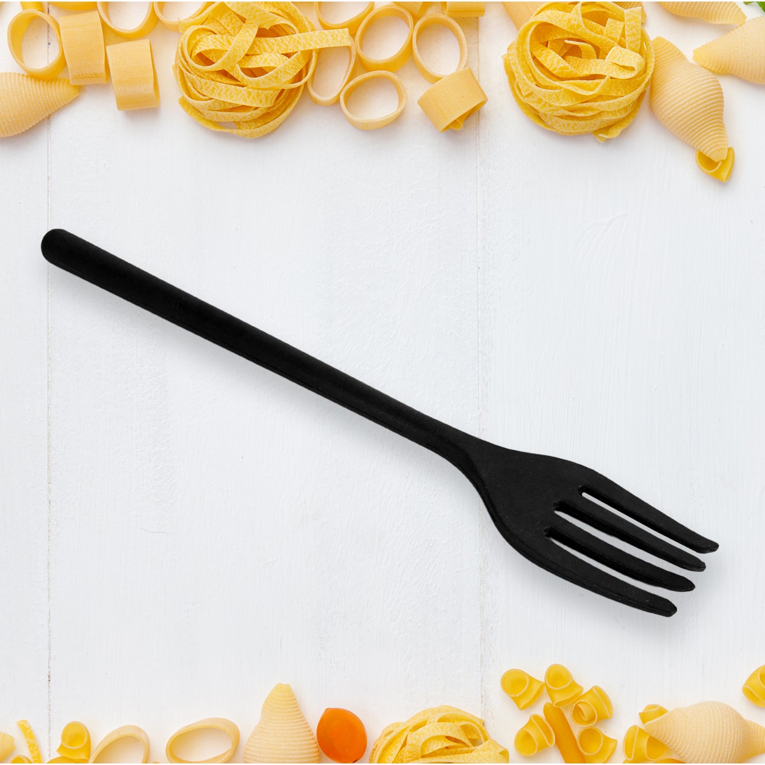 Silicone Flexible Forks Silicone Cooking Fork Heat Resistant Multifunctional Nonstick Blending Fork (6 Pcs)