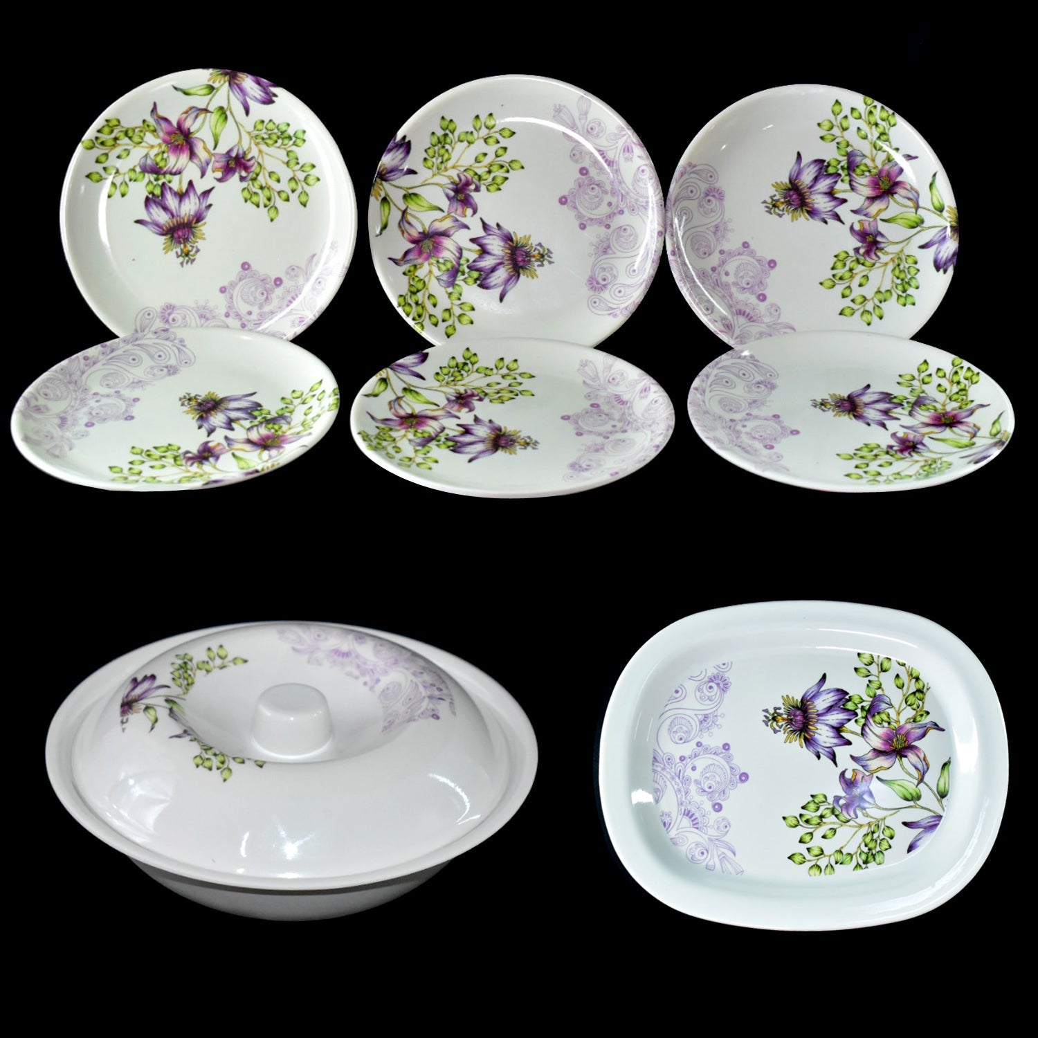 Premium 32-Piece Tableware Set – Elegant Dinnerware for Serving Food & Beverages