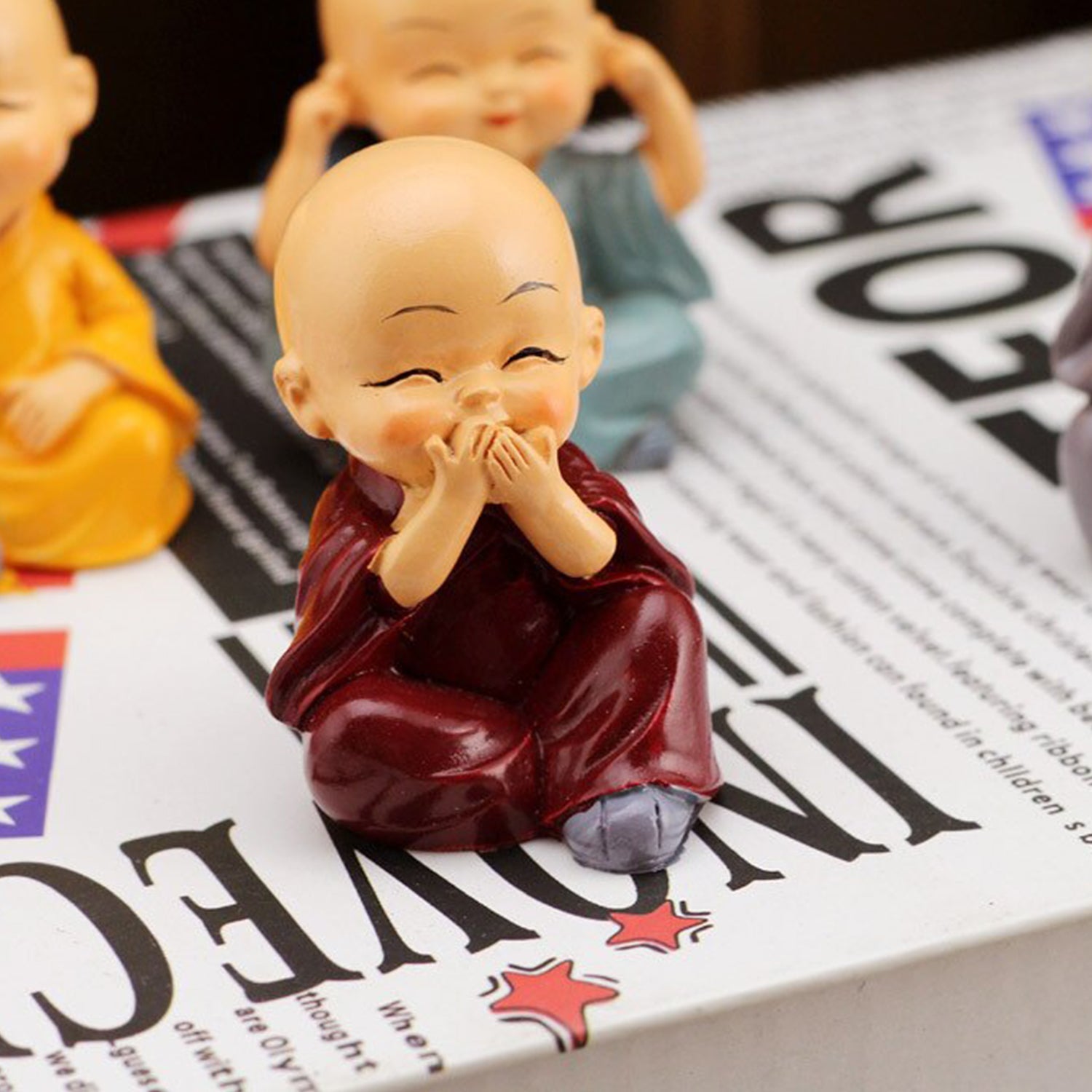 Baby Buddha 4pc And Show Piece Used For House Office And Official Decorations Etc.