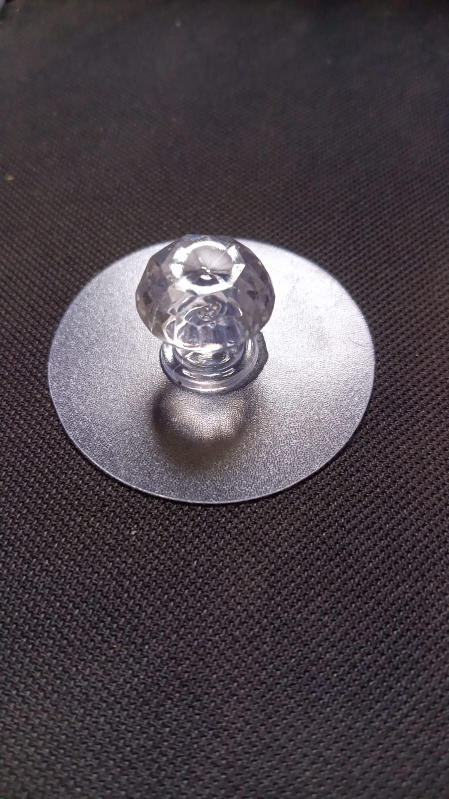 Clear Cabinet Drawer Knobs  Hook Diamond Crystal Shaped Pulls Handles For Wardrobe Kitchen Cupboard Bathroom Dresser Furniture Door Window (1 Pc)