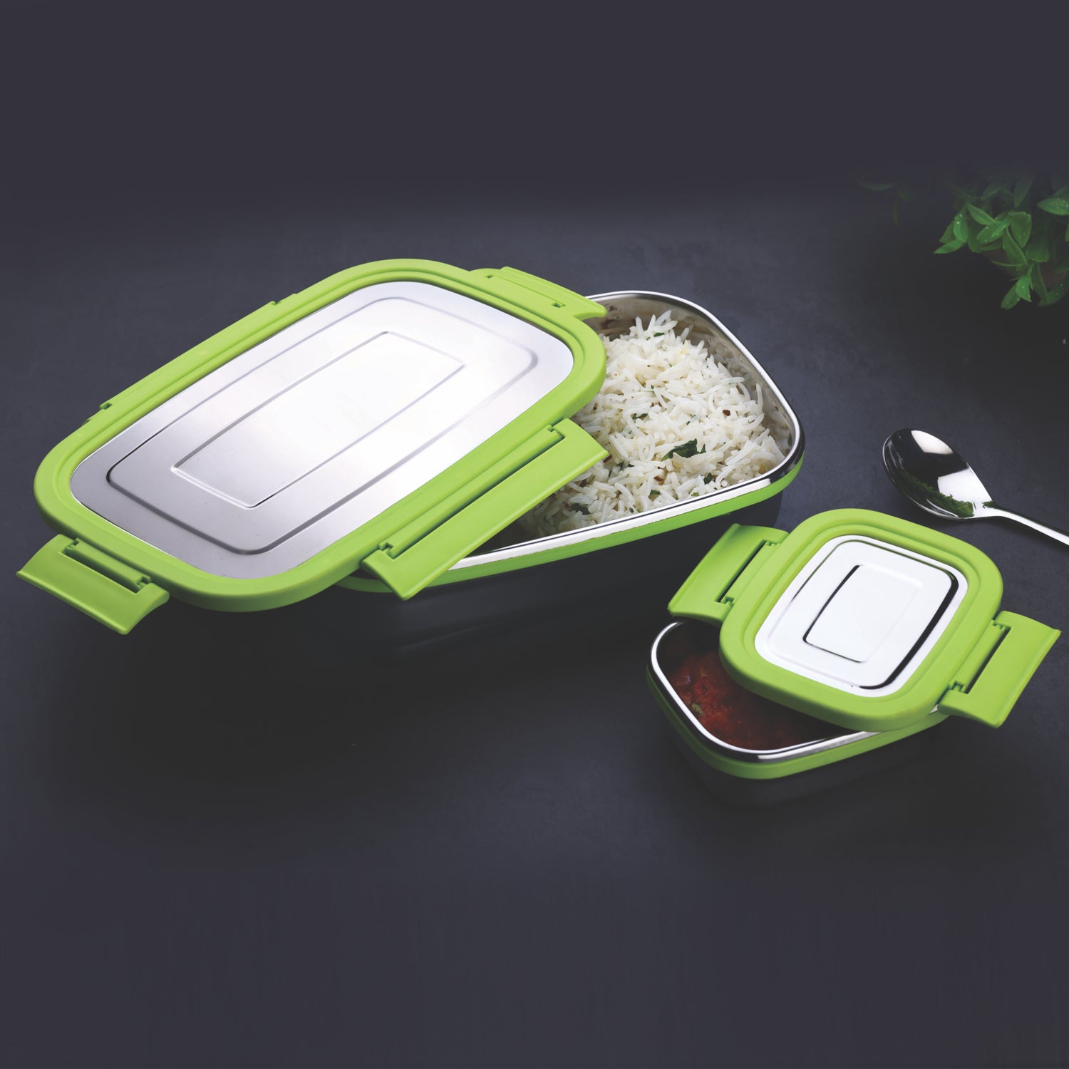 Stainless Steel Lunch Pack For Office  School Use