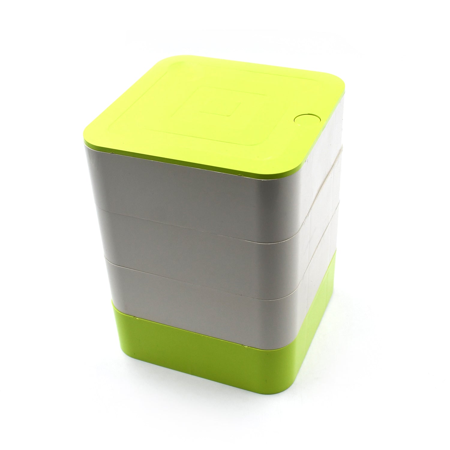 4 Layers Jewelry Box 360 Degree Rotating Jewelry Box Jewelry And Earring Organizer Box Accessory Storage Box