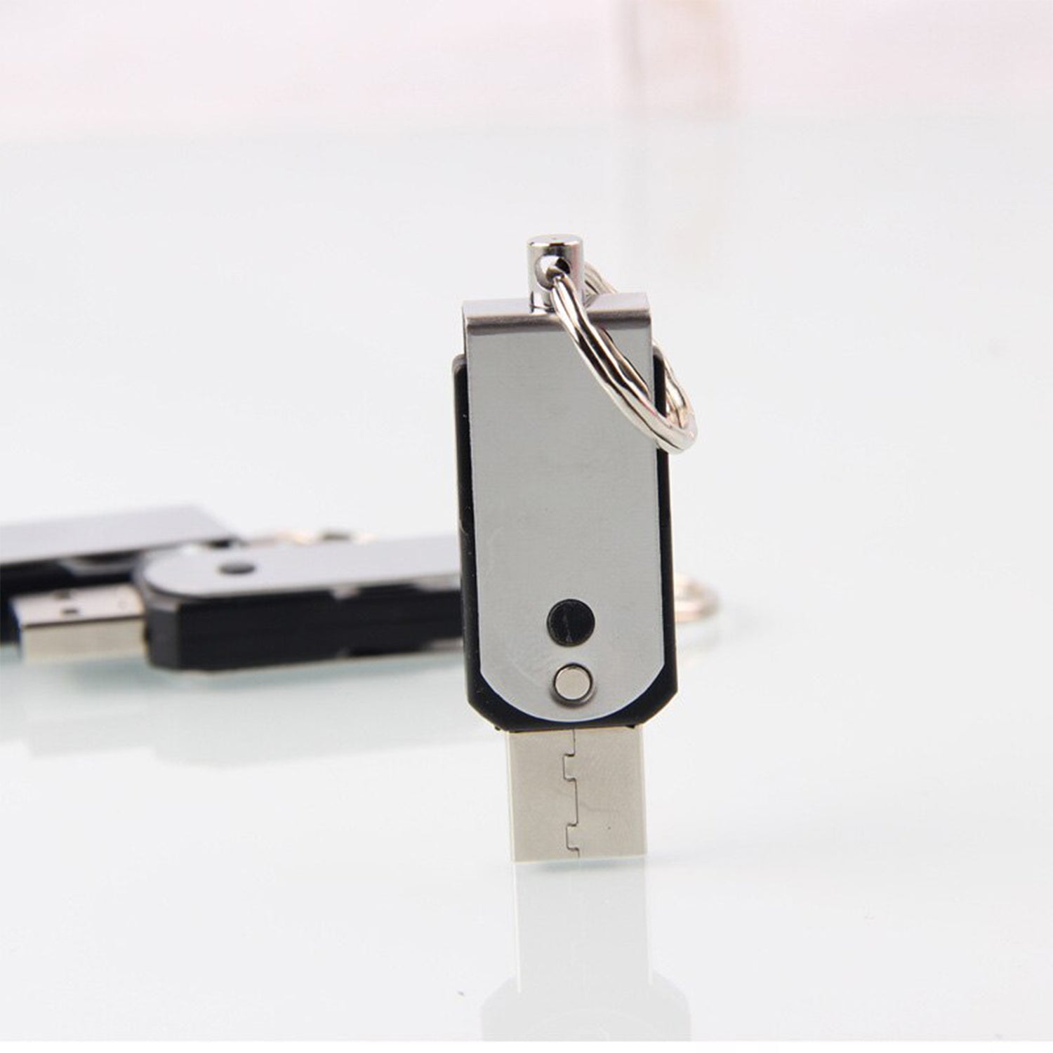 Usb Mini Portable Lighters With Thin Metal Creative