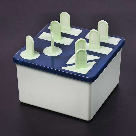 Plastic Kulfi Mould Kulfi Moulds 8 Pcs Tray Ice Cream Mould Reusable Frozen Kulfi Maker Popsicle Sticks Lolly Ice Popsicle Candy Mould For Children (Pista Color)
