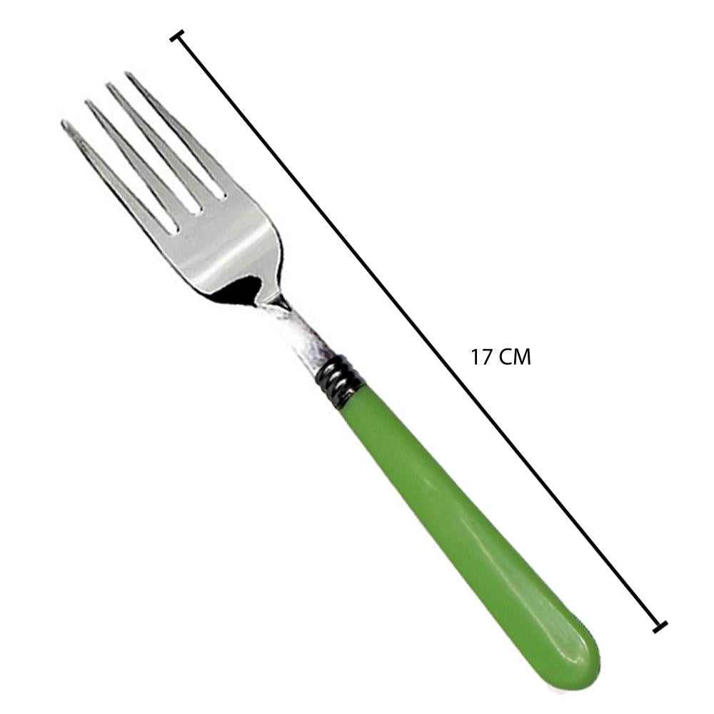 Stainless Steel Dining Fork Set – 6 Pcs Forks with Comfortable Grip for Home & Restaurant Use