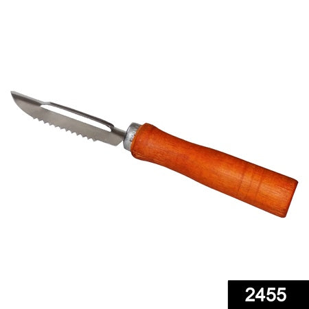 Wooden Handle And Stainless Steel Vegetable Peeler