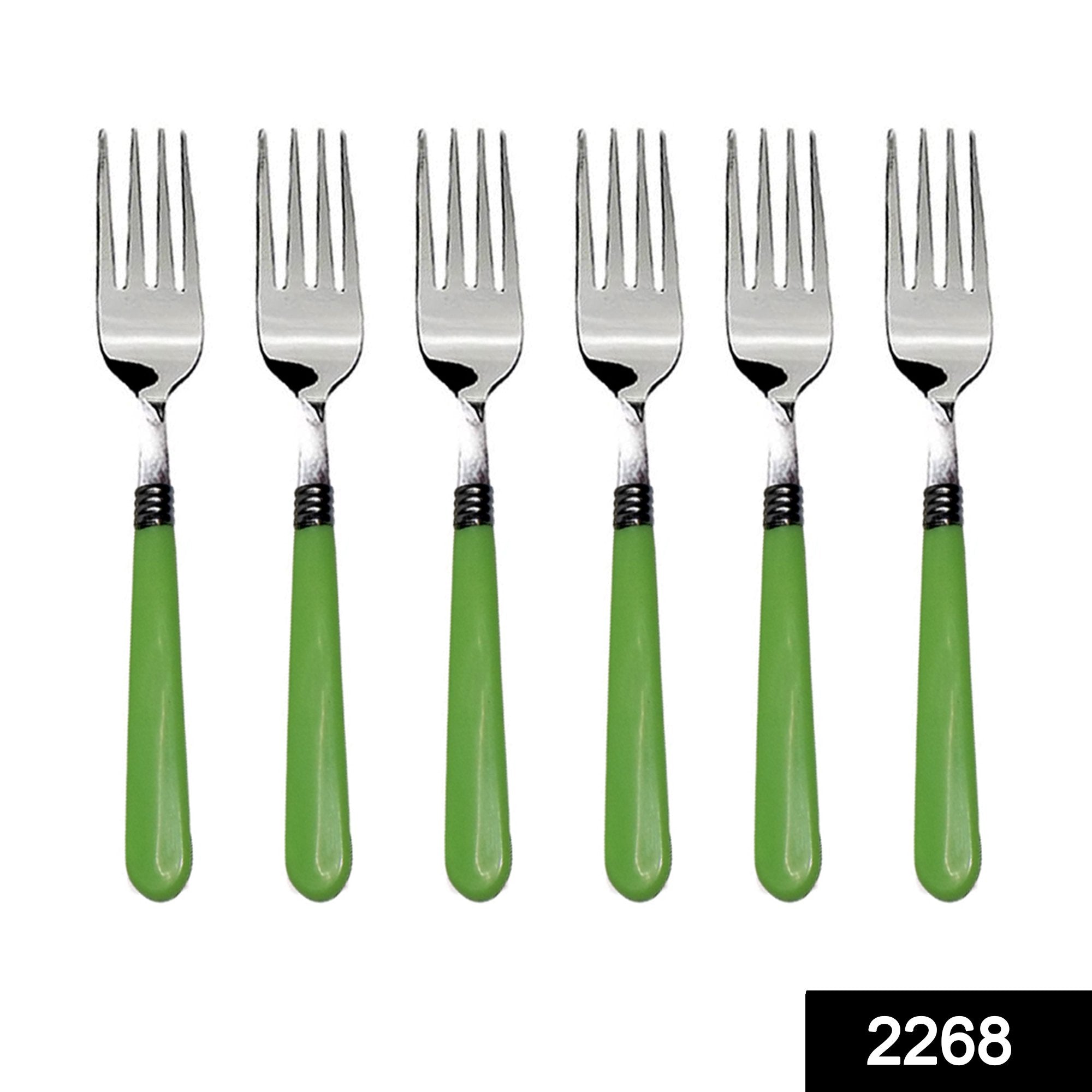 Stainless Steel Dining Fork Set – 6 Pcs Forks with Comfortable Grip for Home & Restaurant Use