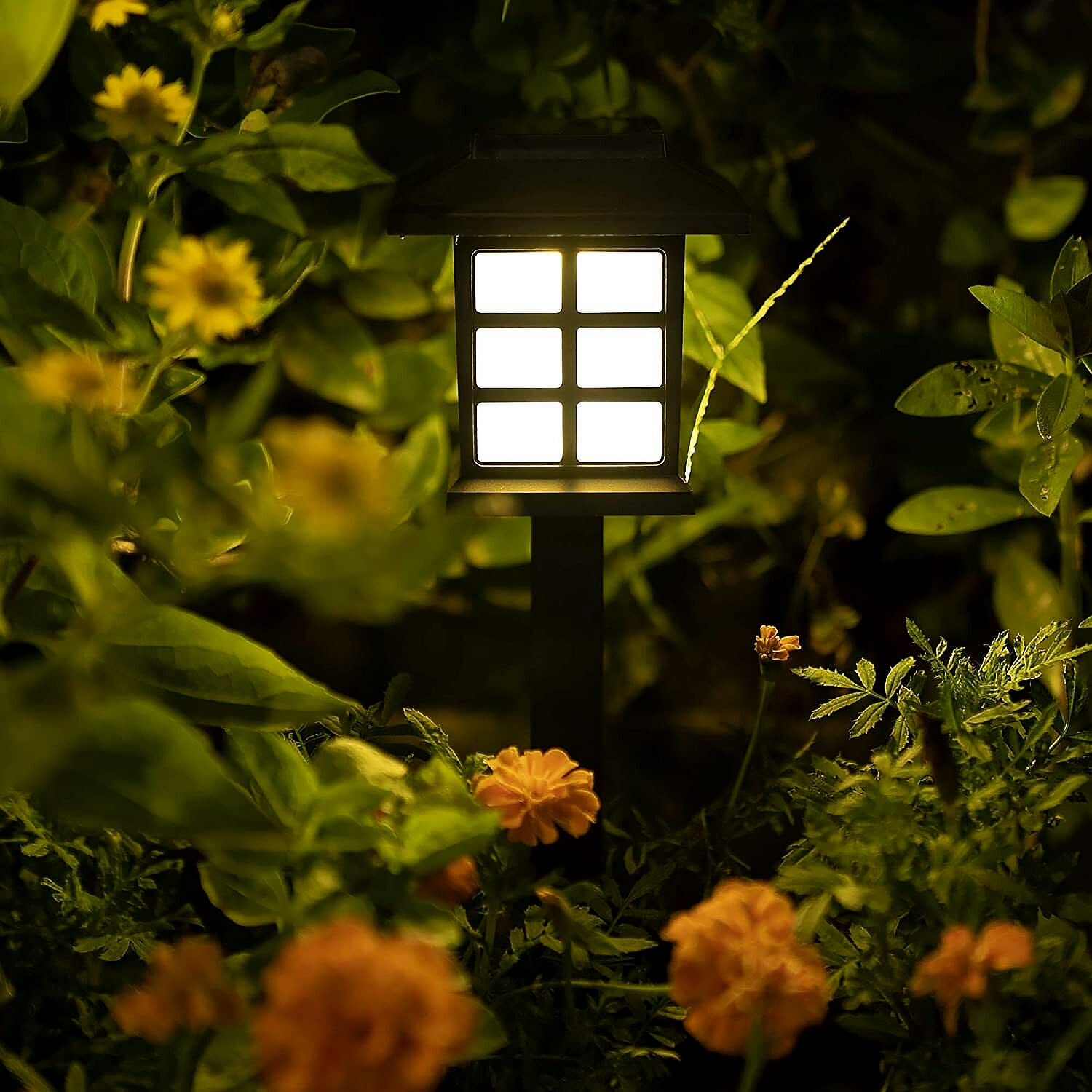 Solar Garden Lights Outdoor Solar Landscape Lights Waterproof Outdoor Solar Lights Walkway For Patio Lawn Yard And Landscape (Pack Of 2)