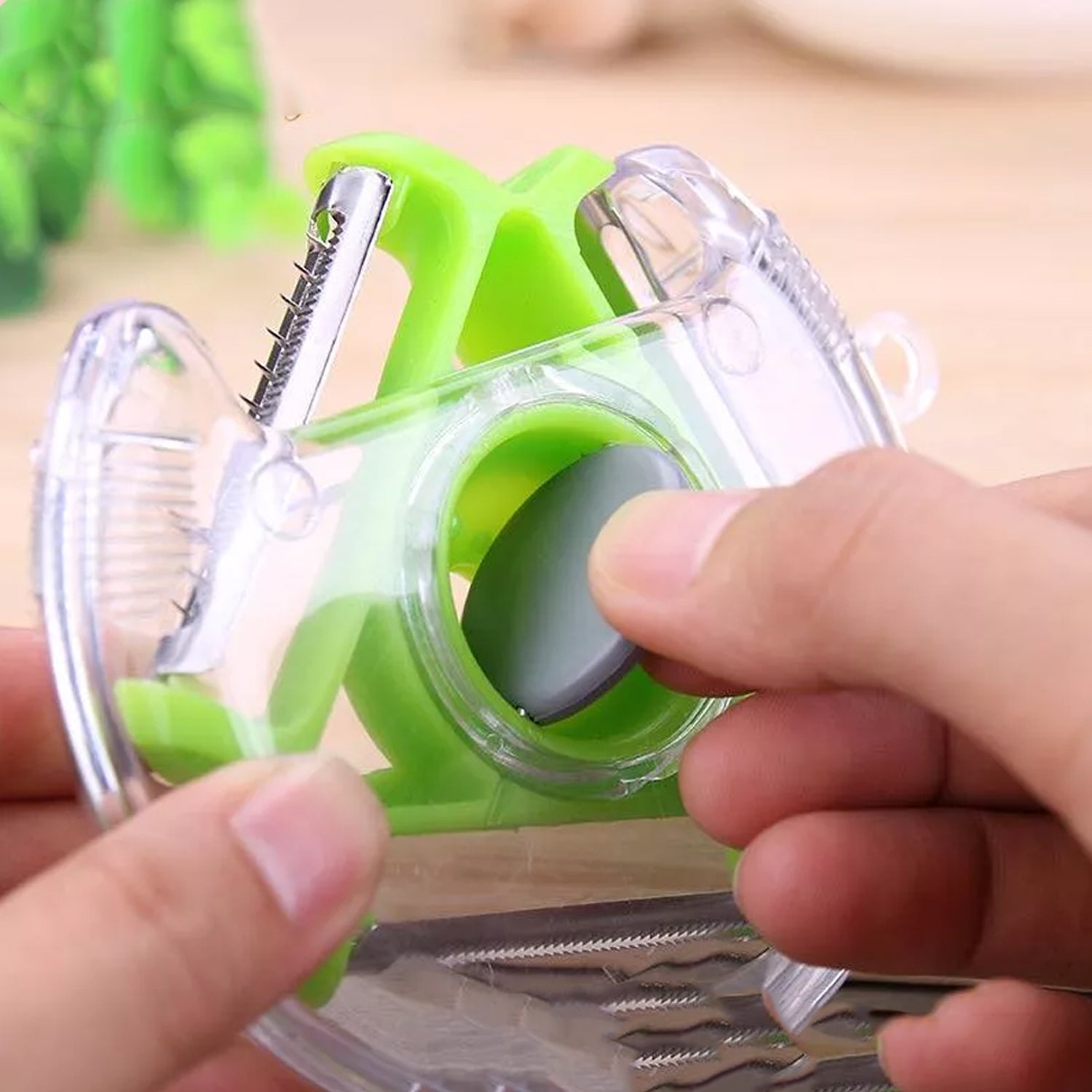 Round Planer Peeler And Cutter Vegetable Slicer Kitchen Tool.