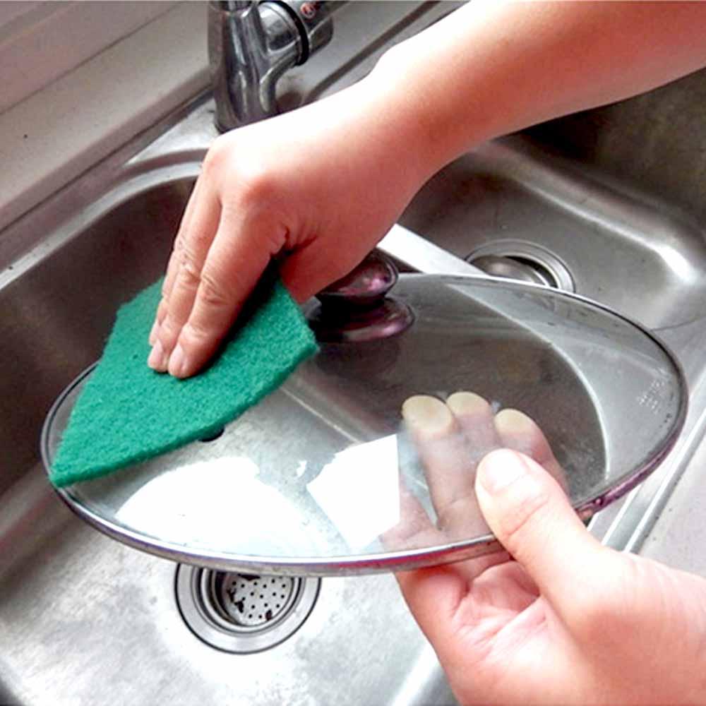 Scrub Sponge Cleaning Pads Aqua Green