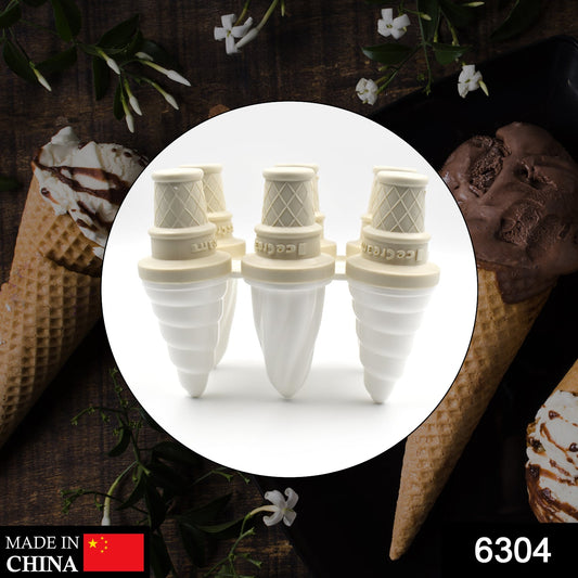 6 Pc Ice Cream Mold Used For Making Ice-creams In All Kinds Of Places Including Restaurants And Ice-cream Parlours Etc.