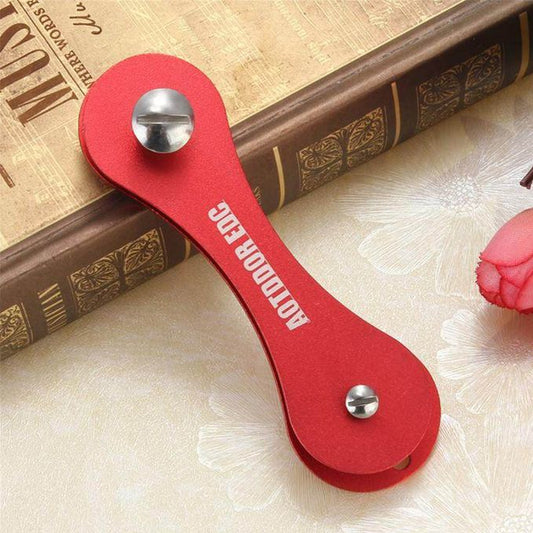 Metal Key Holder Multifunctional Portable Key Accessory (1 Pc  Mix Color)
