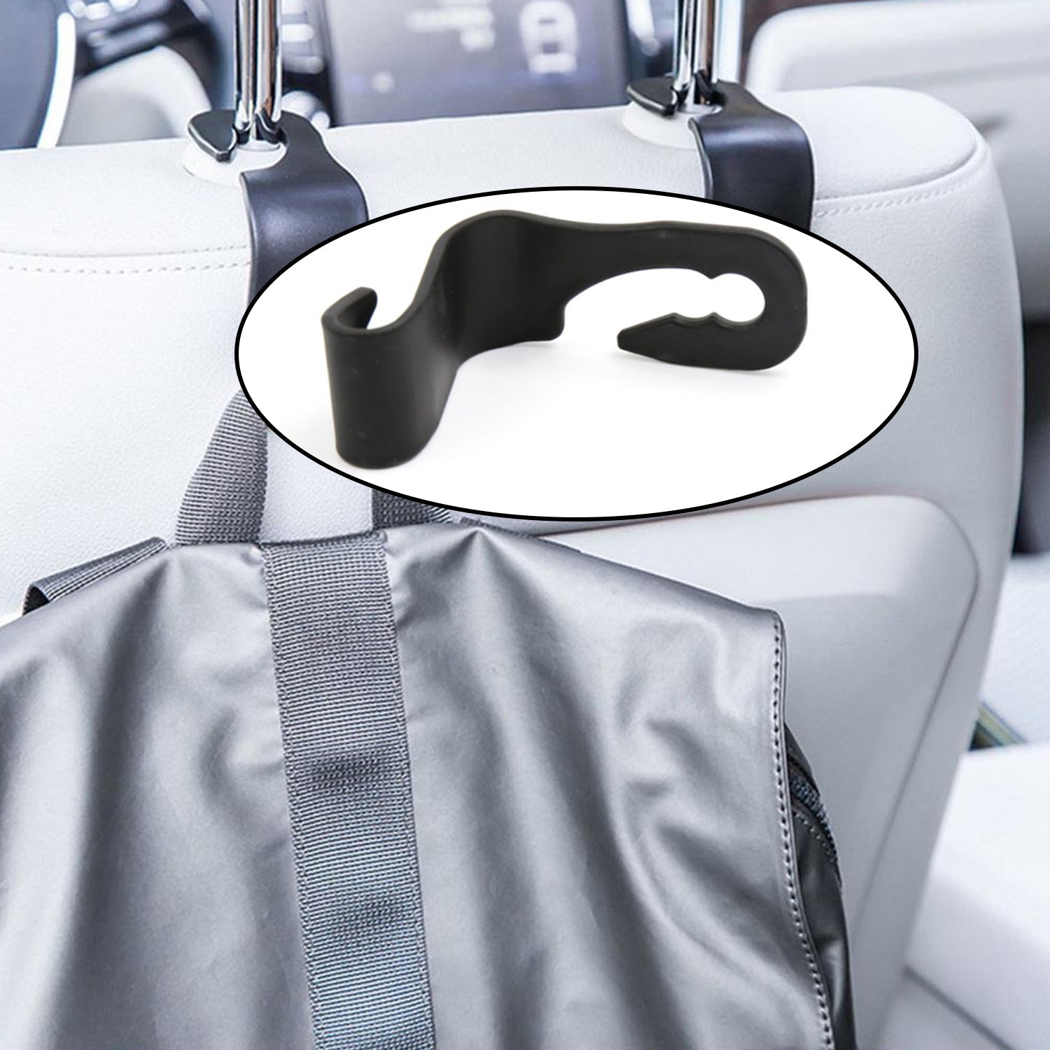 Car Backrest Hanger And Backrest Stand For Giving Support And Stance To Drivers.