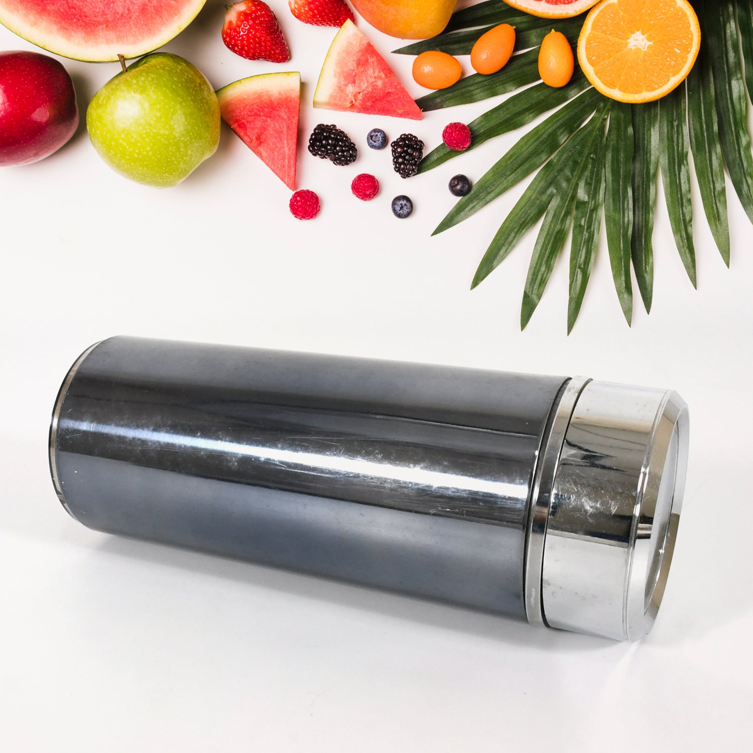 Stainless Steel Vacuum Flask Insulated Water Bottle For Sports  Travel  Stainless Steel Sports Water Bottles Bpa Free And Leak Proof Cap And Steel Bottle Silver Steel Fridge Bottle For Officegymschool (350ml)