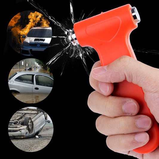 Car Safety Hammer emergency And Rescue Tool car Window Breaker And Seatbelt Cutter safety Hammer Emergency Rescue Toolcar Window Breaking Seat Belt Cutter (1 Pc)