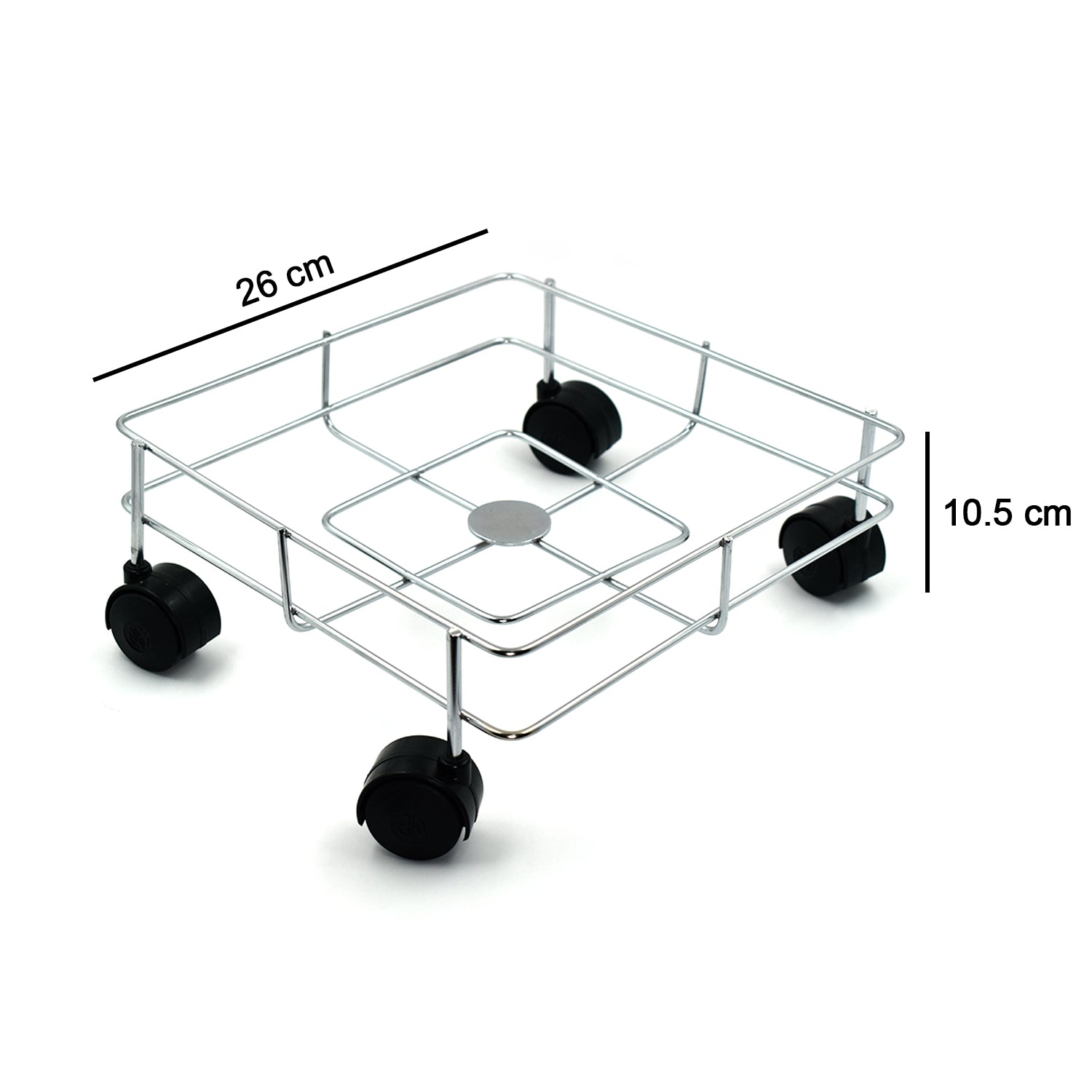 Square Oil Stand For Carrying Oil Bottles And Jars Easily Without Any Problem.