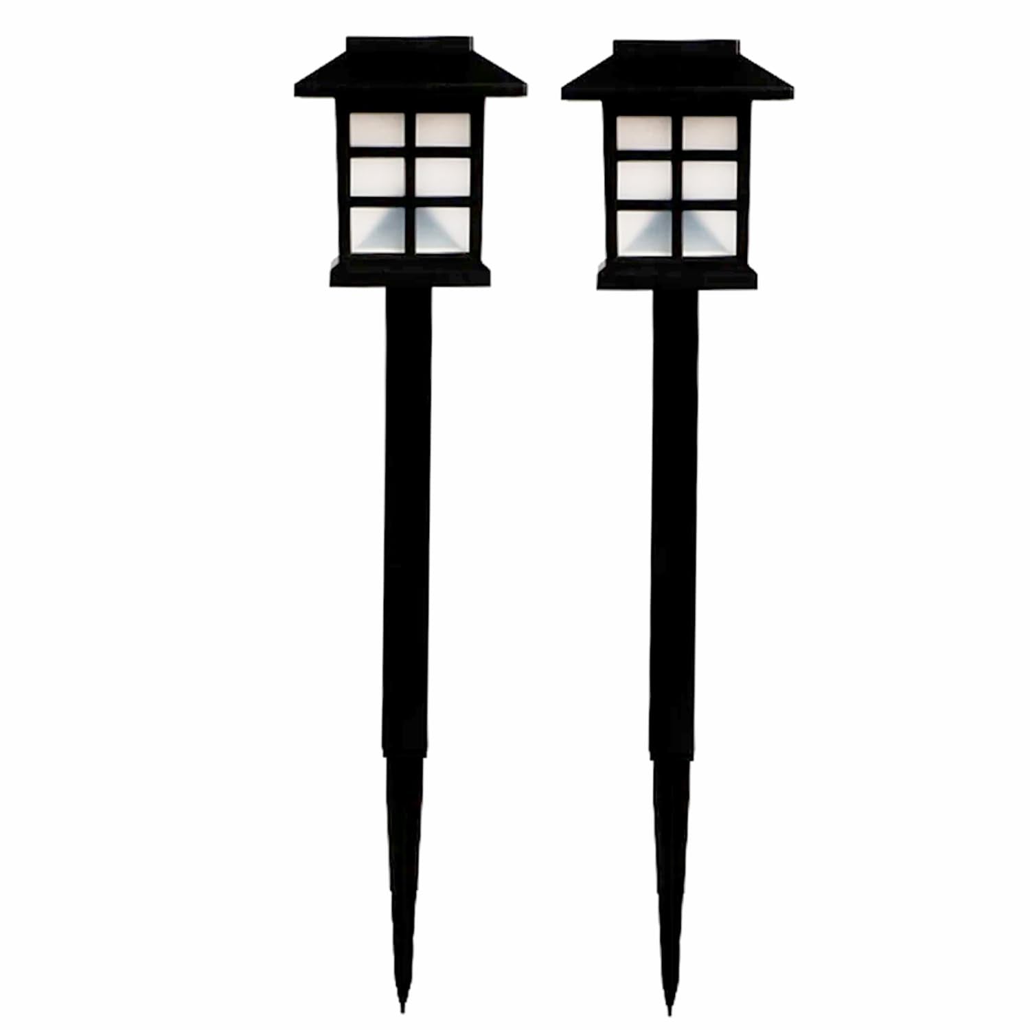Solar Garden Lights Outdoor Solar Landscape Lights Waterproof Outdoor Solar Lights Walkway For Patio Lawn Yard And Landscape (Pack Of 2)