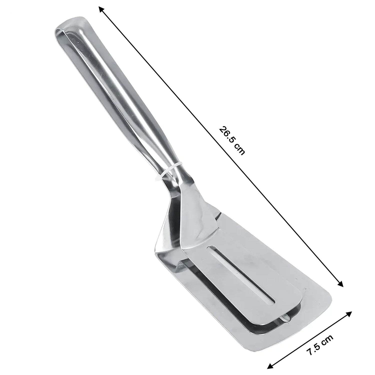 Multifunction Cooking Serving Turner Frying Food Tong. Stainless Steel Steak Clip Clamp Bbq Kitchen Tong.